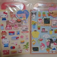 サンリオキャラクターぷっくりシールセット