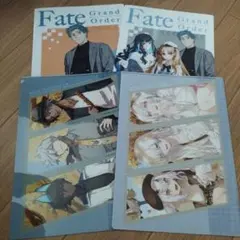 Fate Grand Order　ローソン限定　クリアファイル4点セット