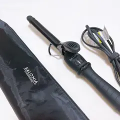 SALONIAセラミック カール ヘアアイロン コテ 19mm