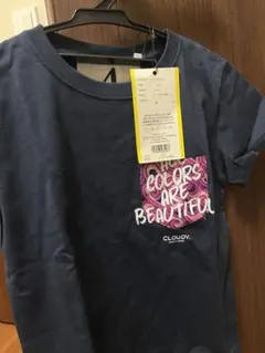 未使用　CLOUDY ネイビー Tシャツ 120
