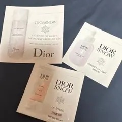 DIOR 試供品3点セット