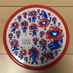 関西万博　ミャクミャク　クッキー缶