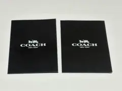 COACH カード入れ　領収書入れ　2枚セット