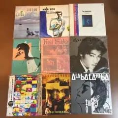 ALL帯付＊サザンオールスターズ／嘉門雄三 LPまとめて9枚〜桑田佳祐