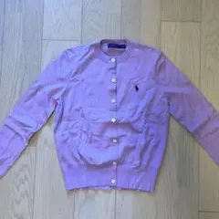 POLO RALPH LAUREN カーディガン パープル