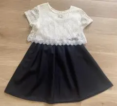 美品　フォーマル レースワンピース　100