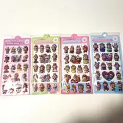 ラブブ3Dホログラムオーロラシールセット