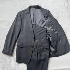 コムサメン COMME CA MEN スーツ ストライプ ブラック　Mサイズ