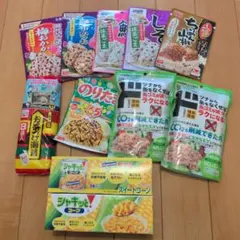食品詰め合わせ　ふりかけ　カツオ水煮　コーン