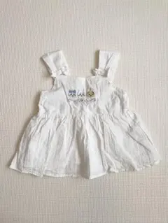 ちいかわ×petit main 刺繍ペプラムブラウス