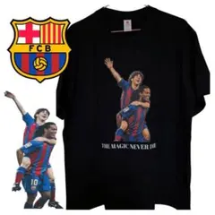 【即日発送】バルセロナ メッシ ロナウジーニョ Tシャツのサムネイル