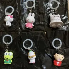 サンリオキャラクターズ オールスター 6個 めじるしアクセサリー