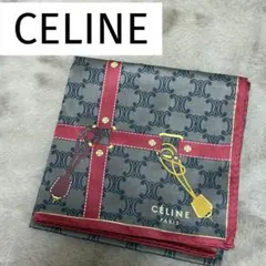 CELINE ハンカチ マカダム柄 大判