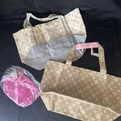 モノグラムトートバッグ&ポーチ　付録　未使用品　 3点セット
