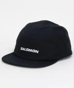 L SALOMON サロモン LOGO 5 PANEL CAP BLACKのサムネイル