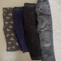ベビー　キッズ　パンツ4点セット