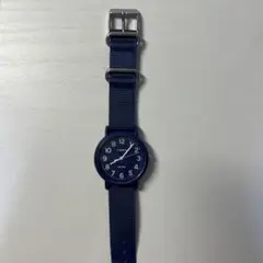 TIMEX アナログ腕時計 ブルー