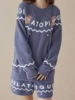 GELATOPIQUE ニット セーター＆ショートパンツ セット　ベア