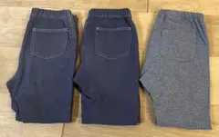 ユニクロレギンス　10分丈　110サイズ　3枚セット