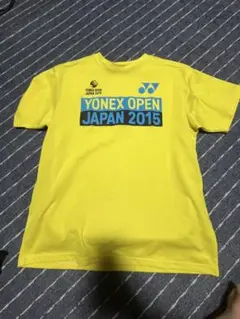 YONEX OPEN JAPAN 2015 イエローシャツ