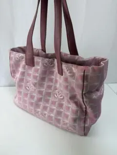 CHANEL ニュートラベルライン トートバッグ ピンクのサムネイル