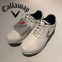 【未使用品】Callaway キャロウェイ ゴルフシューズ 23cm ダイヤル式 Callaway (キャロウェイ) ゴルフシューズ レディース SIZE 23cm