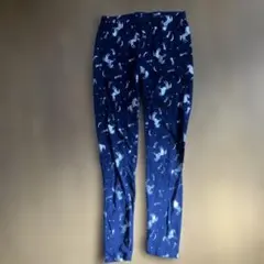 GAP ユニコーン柄 ネイビー レギンス 130cm