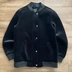 【美品】Members Only メンバーズオンリー ベロア スタジャン 黒 M