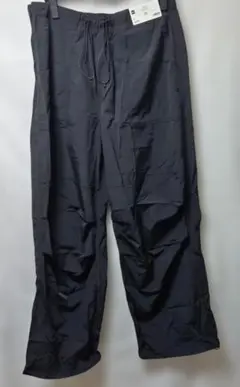 GU　テックパラシュート　プルオンパンツ　ブラック　３ＸＬ 美品
