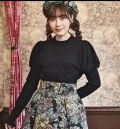 レディース ノエル・ド・メモワール、くる実、ニットプルオーバー