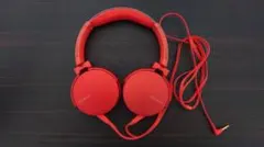 SONY MDR-XB550AP赤色のサムネイル