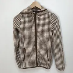ユニクロ フリースジャケット ブラウン M