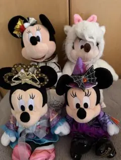 ディズニー　ミニーマウス ぬいぐるみセット
