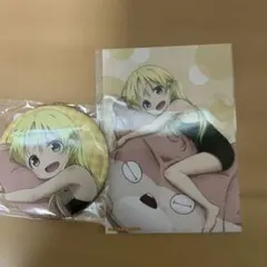 メイドインアビスくじ引き堂　探検家のくつろぎくじ　リコ 缶バッジ ブロマイドのサムネイル