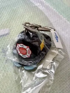 ユニバーサル スタジオ ジャパン USJ 消防士ヘルメット型 キーホルダー