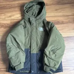 MILKFED. ダウンジャケット M オリーブ/ブラック