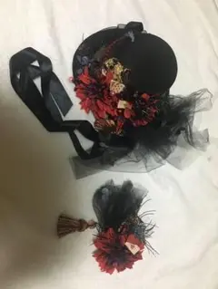 Anges et Demons 一点物 ミニハット クリップ ロリィタ