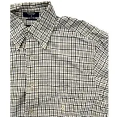 NAUTICA ボタンダウンシャツ チェックシャツ　1-35