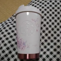 SAKURA2025ステンレスTOGOロゴタンブラーベージュ355ml 新品