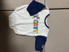 ミッキー　長袖ロンパース70〜80