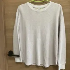 ユニクロ　ワッフルカットソー　2枚