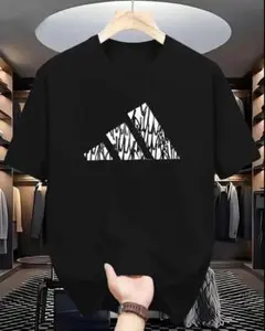 アディダスサンプリング　Tシャツ　サイズL ブラック　ドライ素材