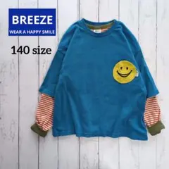 BREEZE/ブリーズ★FOスマイルポケットTシャツ＆ボーダー2Pセット 140