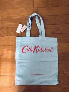 【タグ付き】Cath Kidston軽量エコバッグ コットンバッグ トート ロゴ