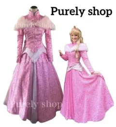 ディズニー　眠れる森の美女　オーロラ姫　グリーティングドレス　冬ver Dハロ