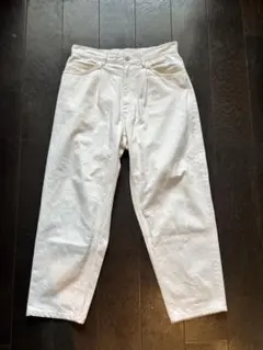 White flare denim pants swag Bolan Yoko - メルカリ