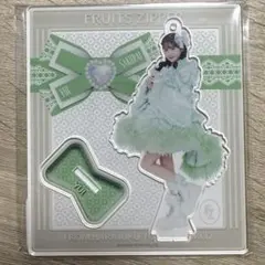 仲川瑠夏 リボンファー アクスタ FRUITS ZIPPER 東京ドーム - メルカリ