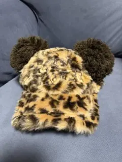 ディズニー ヒョウ柄 帽子 レオパード