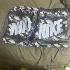 NIKE ドローストリングバッグ ネイビー