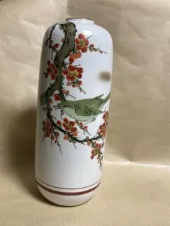 花瓶 花器 壺 陶器 花入 アンティーク フラワーベース インテリア 鳥 花
